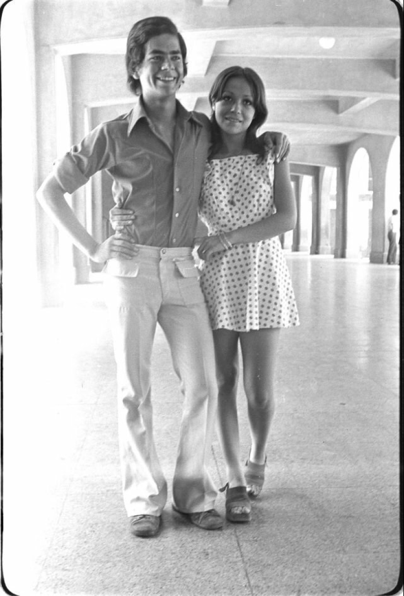 Se parecía a la capital Chilena de la juventud en los años 70