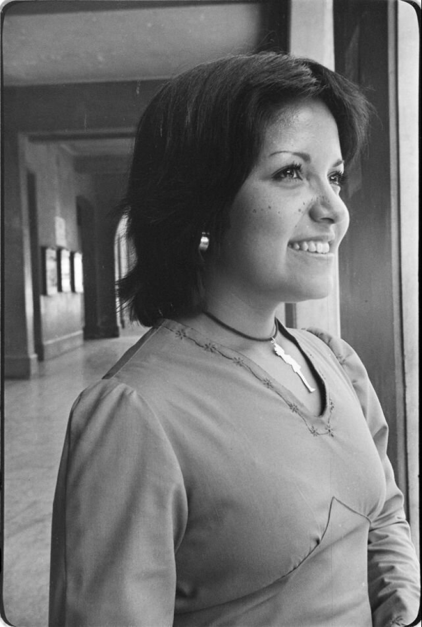 Se parecía a la capital Chilena de la juventud en los años 70