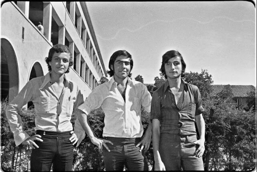Se parecía a la capital Chilena de la juventud en los años 70