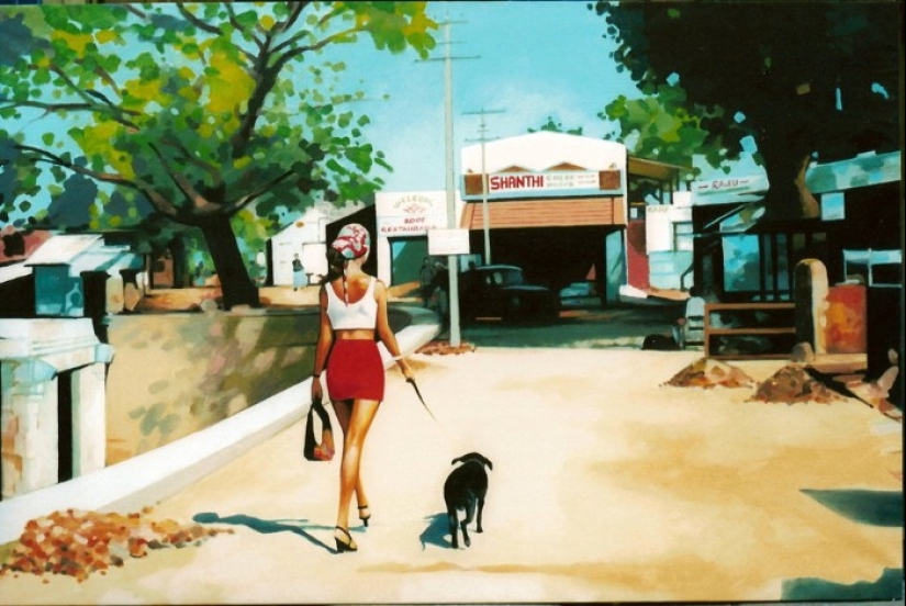 Sensuales pinturas al óleo de Thomas Saliot Sensuales pinturas al óleo de Thomas Saliot