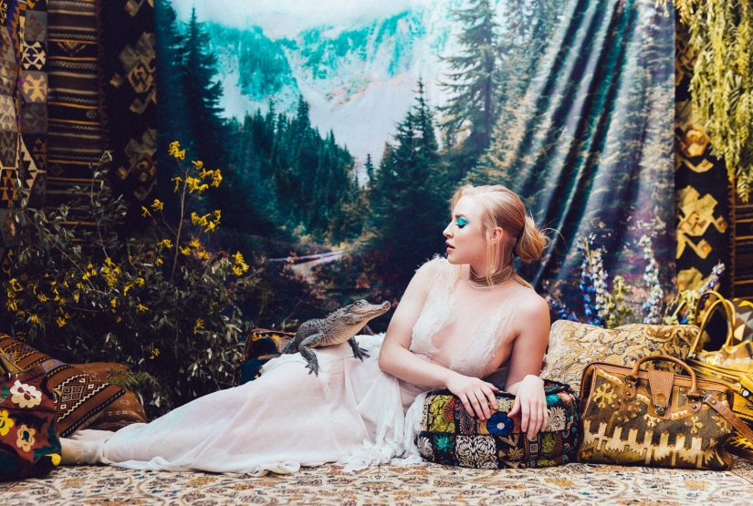 Sesión de fotos increíblemente hermosa con animales rescatados en el mercado negro Sesión de fotos increíblemente hermosa con animales rescatados en el mercado negro