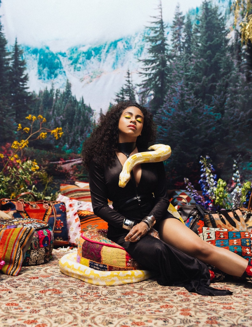 Sesión de fotos increíblemente hermosa con animales rescatados en el mercado negro Sesión de fotos increíblemente hermosa con animales rescatados en el mercado negro