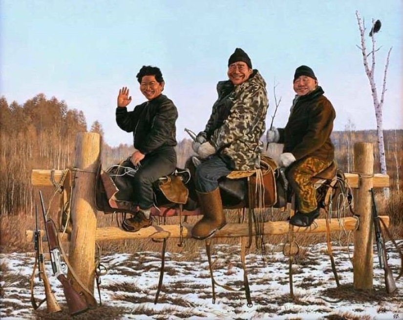 Simple everyday joys in the paintings of Yakut artist Andrey Chikachev Simple everyday joys in the paintings of Yakut artist Andrey Chikachev