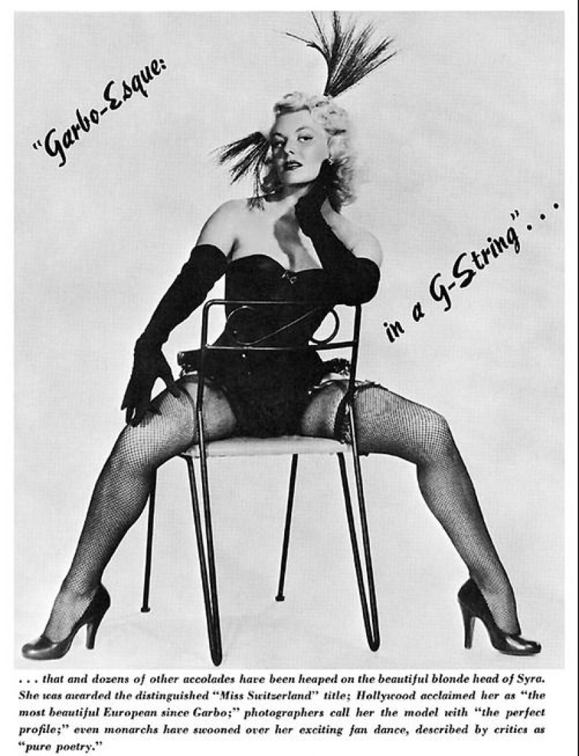 Sira Marti is the first burlesque star from Switzerland