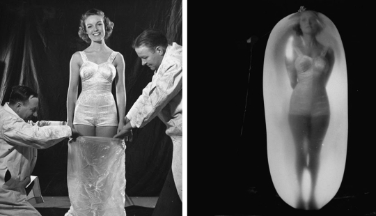 Strange is packaging meat in pictures LIFE in 1939