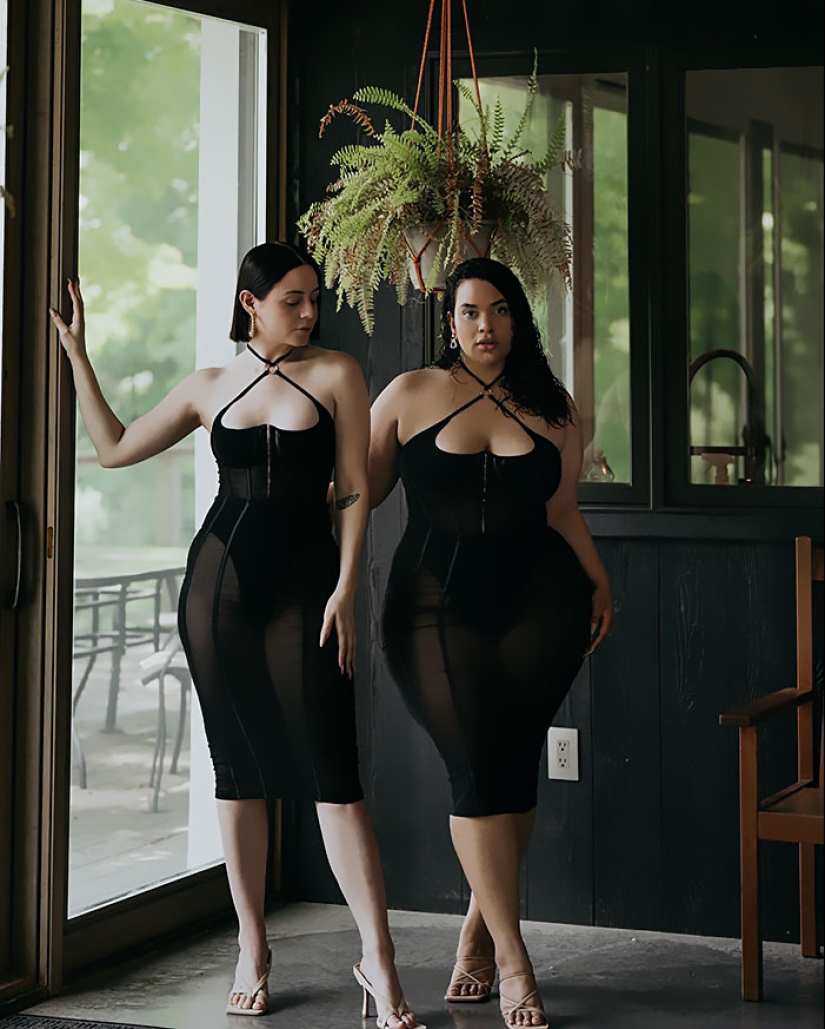 “Style, Not Size”: Two Friends Wear The Same Outfit To Show There Is No Ideal Body Type (13 Best-Of-All-Time Pics) “Style, Not Size”: Two Friends Wear The Same Outfit To Show There Is No Ideal Body Type (13 Best-Of-All-Time Pics)