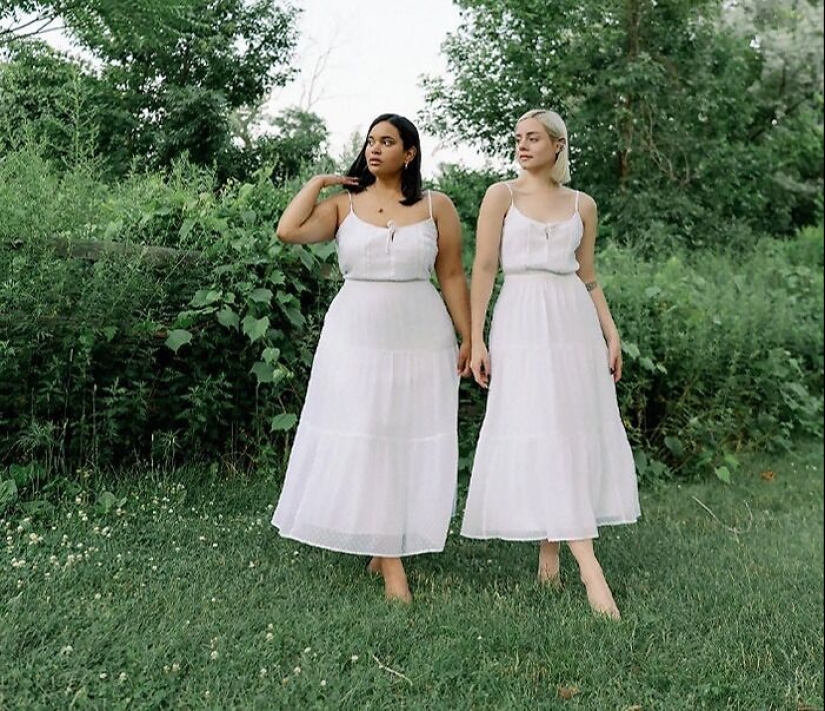 “Style, Not Size”: Two Friends Wear The Same Outfit To Show There Is No Ideal Body Type (13 Best-Of-All-Time Pics) “Style, Not Size”: Two Friends Wear The Same Outfit To Show There Is No Ideal Body Type (13 Best-Of-All-Time Pics)