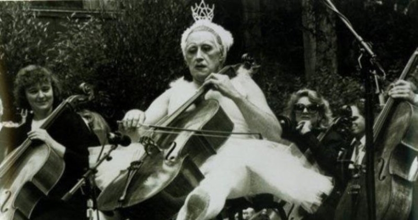 The great ones joke: how Mstislav Rostropovich masterfully played the hero of the day The great ones joke: how Mstislav Rostropovich masterfully played the hero of the day