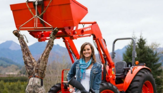 The most creative ideas for engagement photos