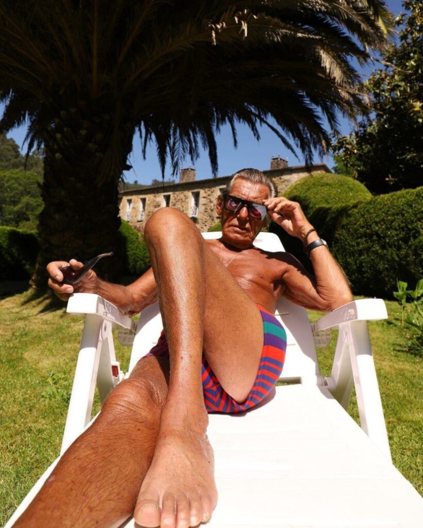 "The Spanish King": How 91-year-old model Andres Garcia-Carro lives and works