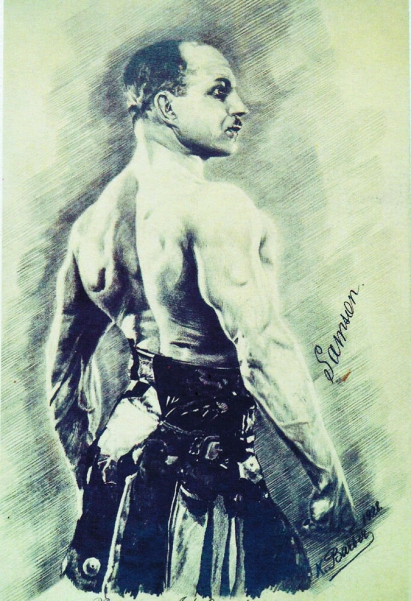 The story of circus athlete Alexander Zass — Russian "Iron Samson" The story of circus athlete Alexander Zass — Russian "Iron Samson"