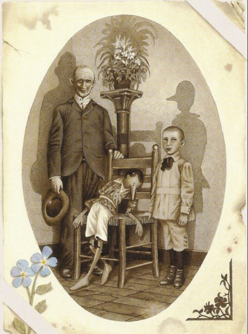 The unchildlike secret of the "Golden Key", or Why Malvina had blue hair