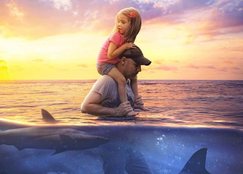 The whole power of photoshop: a photographer shows how his digital masterpieces are born