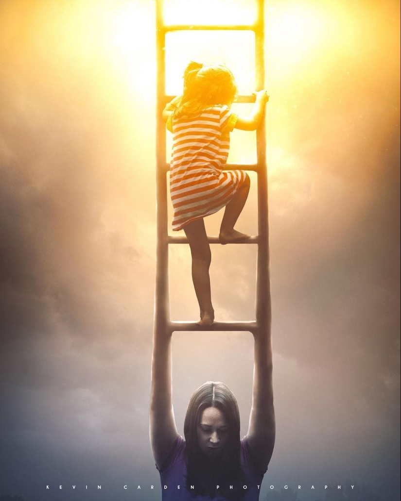 The whole power of photoshop: a photographer shows how his digital masterpieces are born