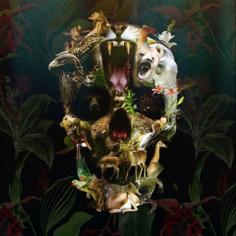 This Artist Brings A Fresh, Modern Twist To The Timeless Skull Symbol