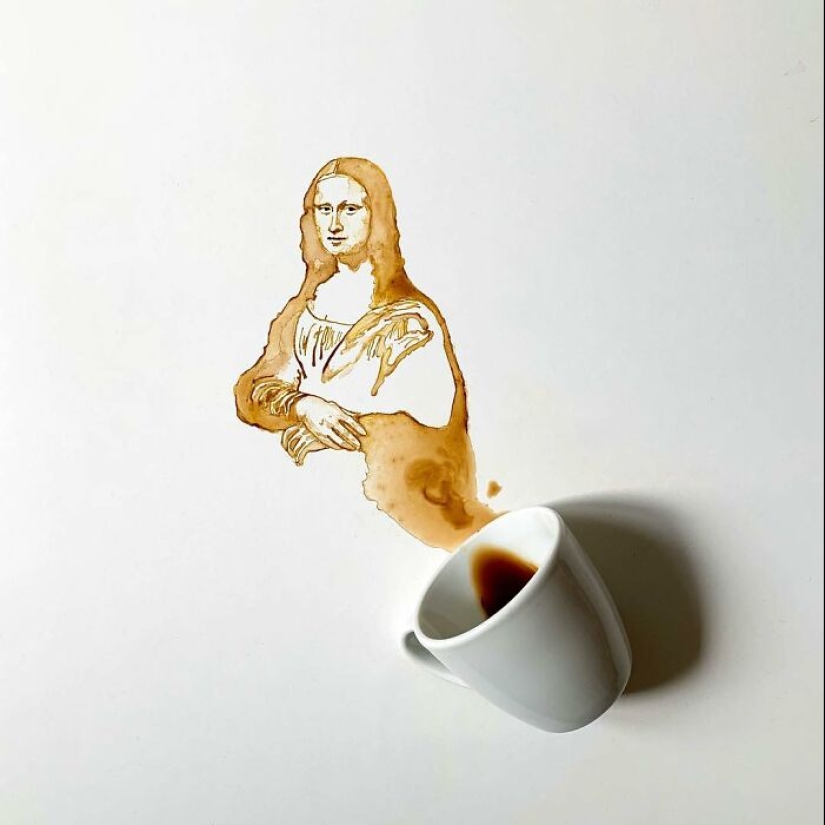 This Artist Creates Her Paintings Using Coffee, And Here Are Her 6 New Works