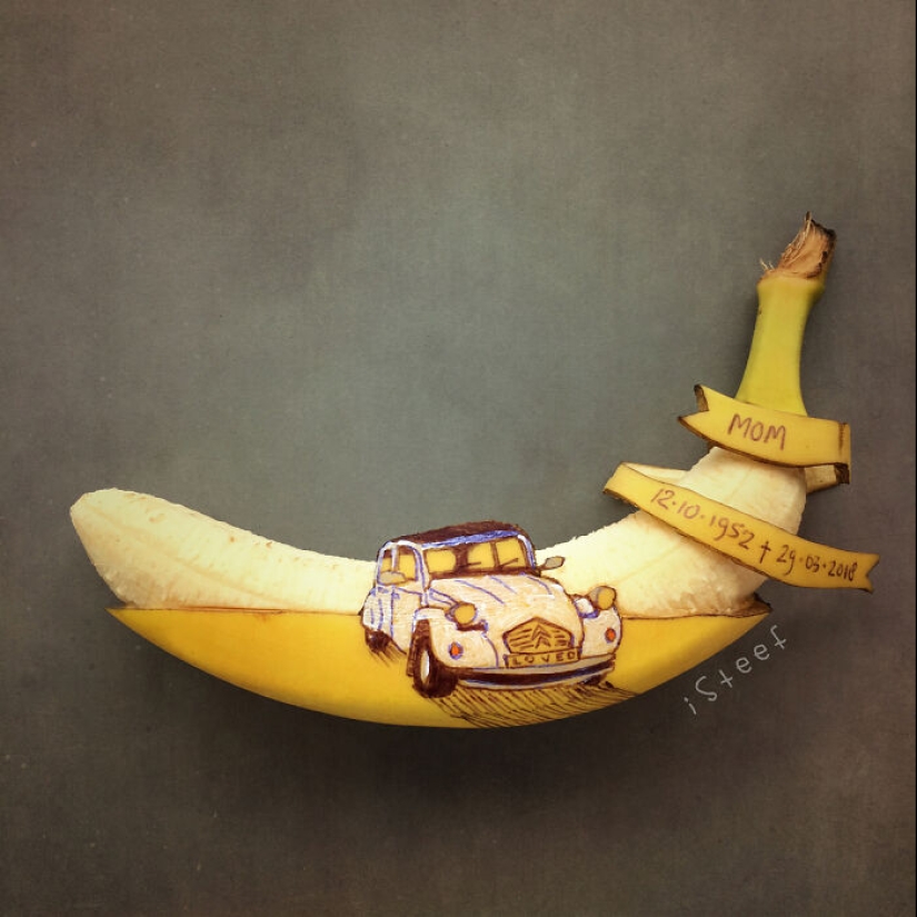 This Guy Uses His Creativity To Turn Bananas Into Art Pieces, And Here Are His 19 New Works