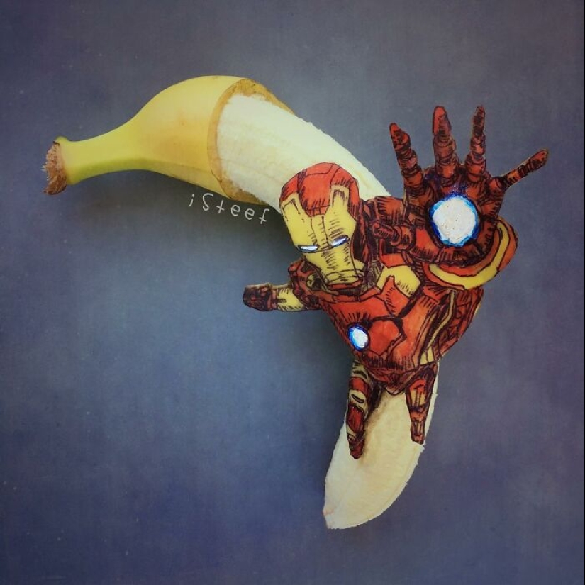 This Guy Uses His Creativity To Turn Bananas Into Art Pieces, And Here Are His 19 New Works