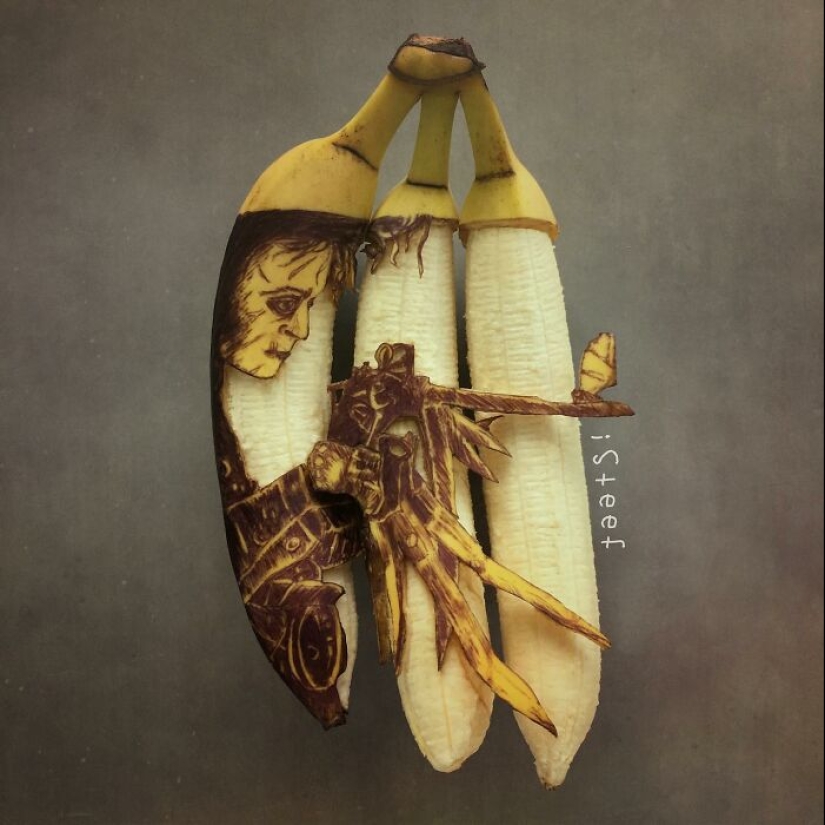This Guy Uses His Creativity To Turn Bananas Into Art Pieces, And Here Are His 19 New Works