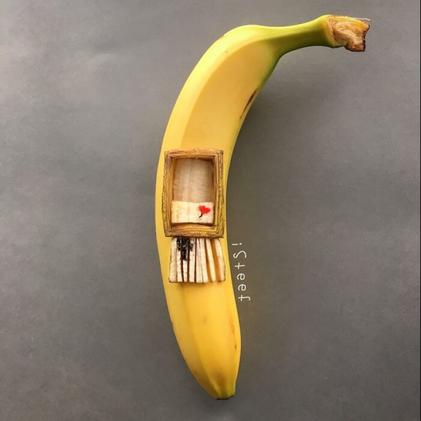 This Guy Uses His Creativity To Turn Bananas Into Art Pieces, And Here Are His 19 New Works