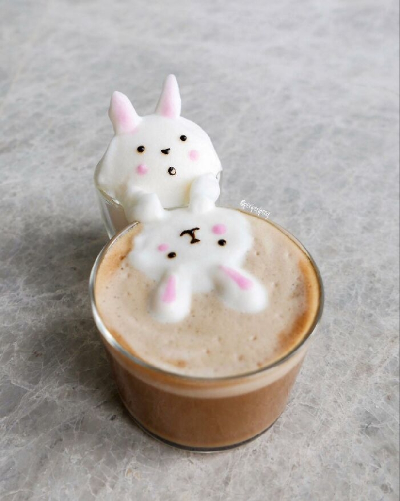 This Woman Creates Captivating Coffee Art And It’s Too Cute To Drink