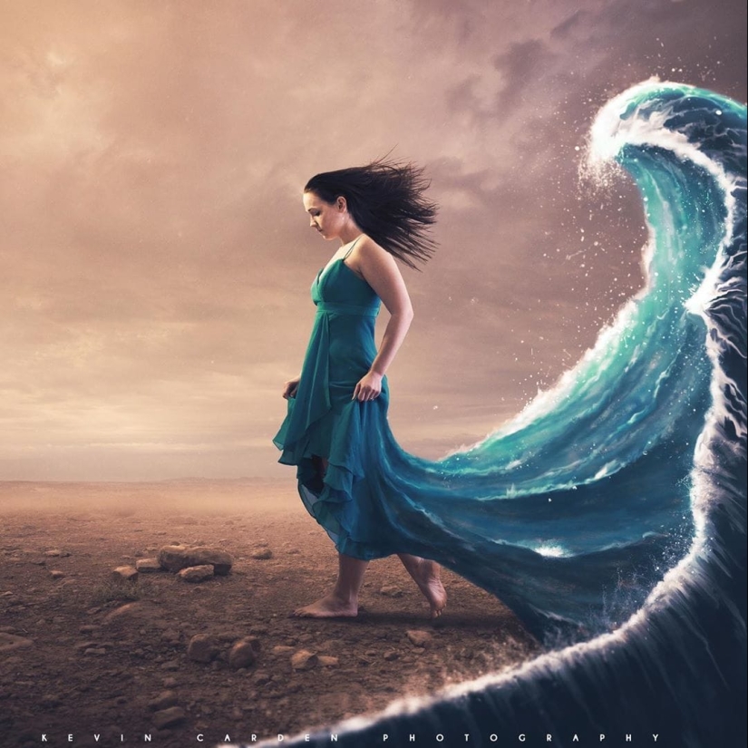 Todo el poder de photoshop: un fotógrafo muestra cómo nacen sus obras maestras digitales