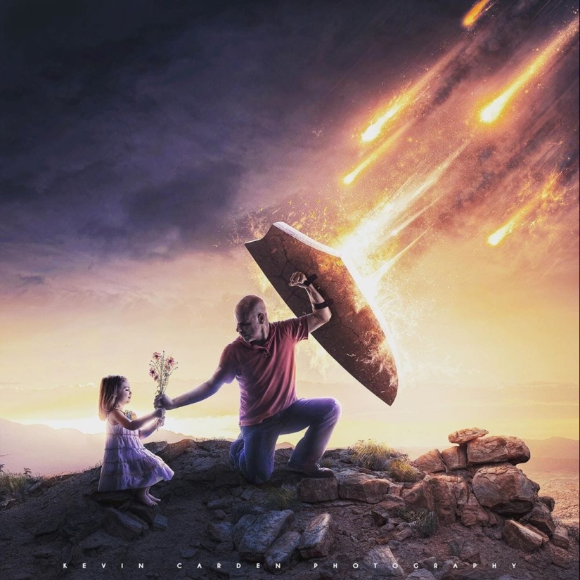 Todo el poder de photoshop: un fotógrafo muestra cómo nacen sus obras maestras digitales