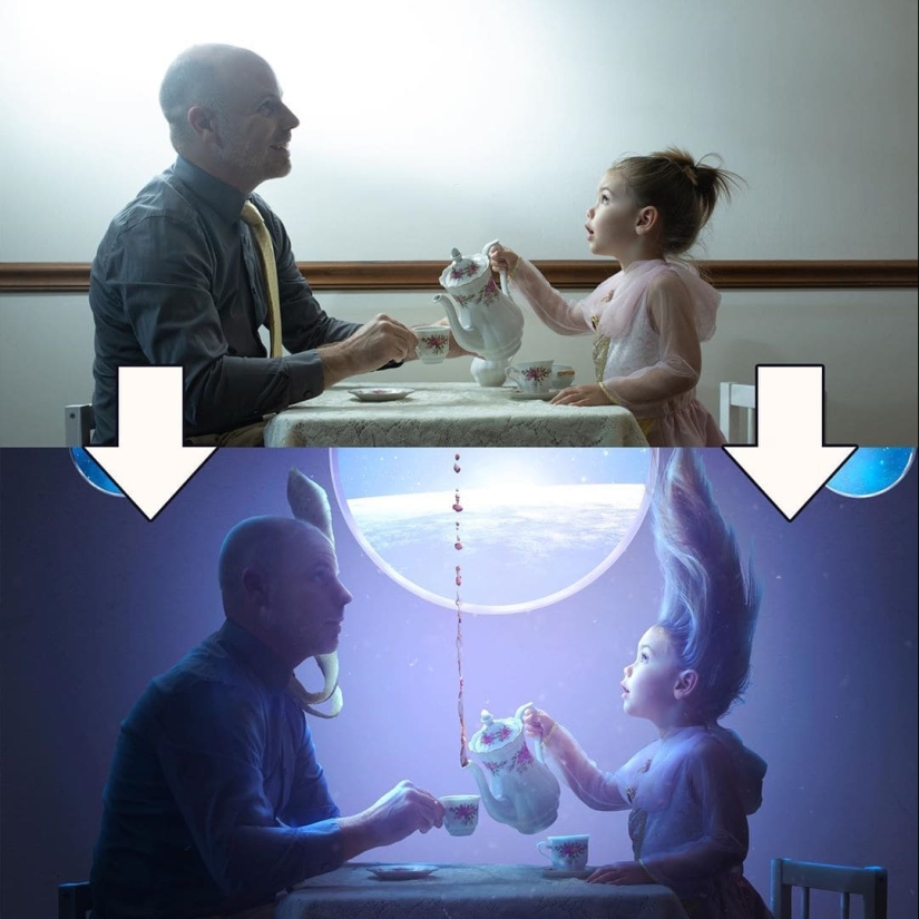 Todo el poder de photoshop: un fotógrafo muestra cómo nacen sus obras maestras digitales