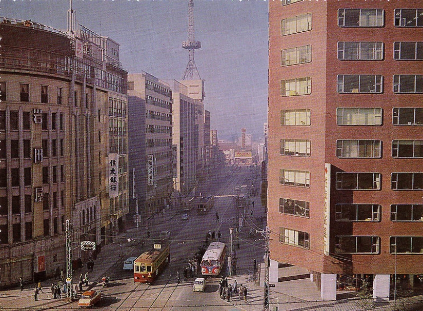 Tokio de la década de 1950 en imágenes en color Tokio de la década de 1950 en imágenes en color