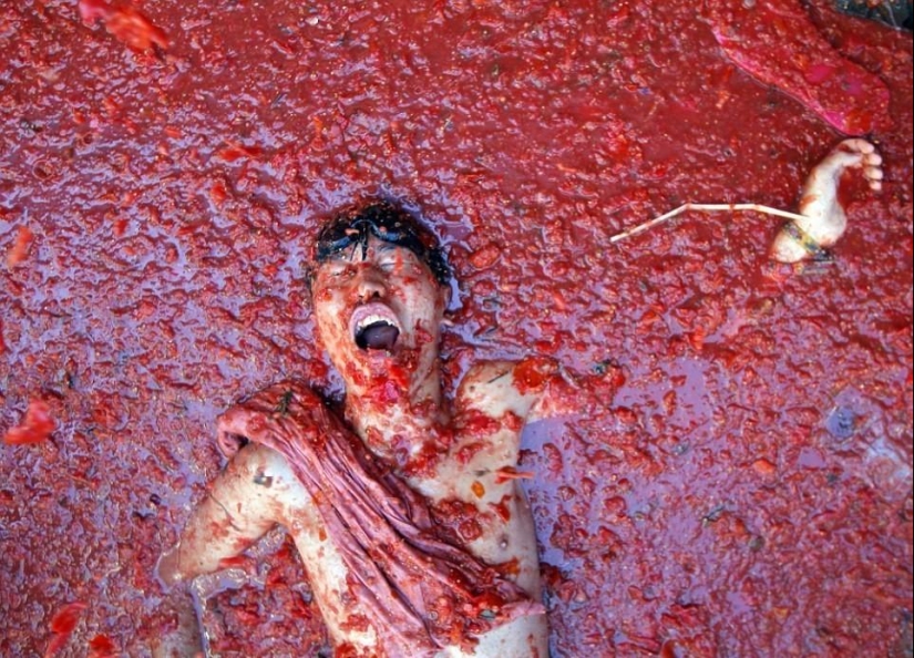 Tomato Battle or La Tomatina Festival