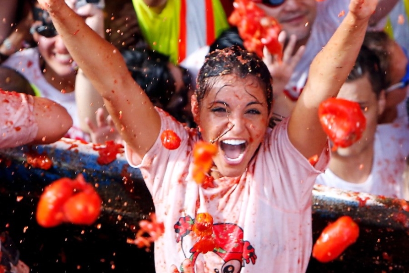 Tomato Battle or La Tomatina Festival