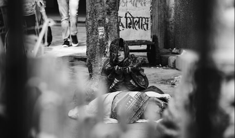 Tomé 12 fotografías que muestran la vida en las calles de la vieja Delhi