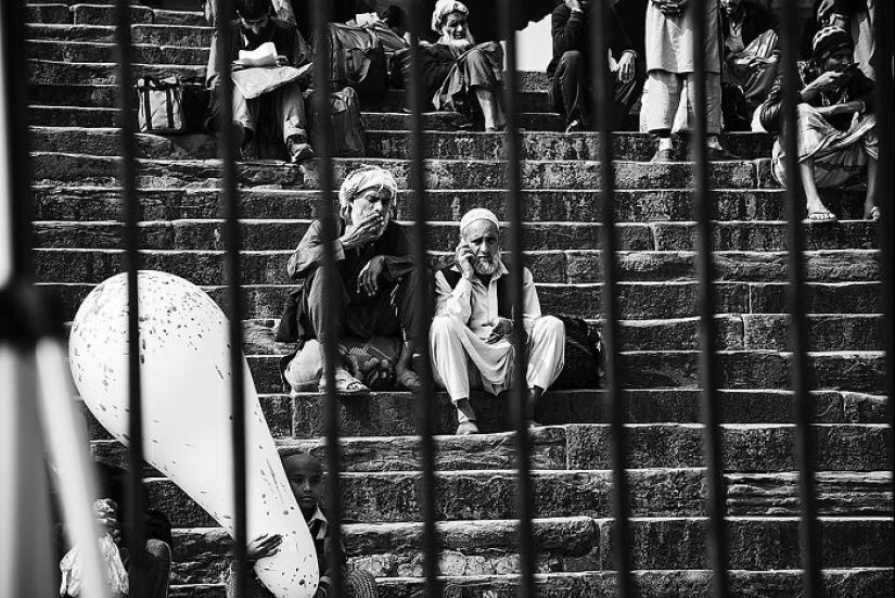 Tomé 12 fotografías que muestran la vida en las calles de la vieja Delhi