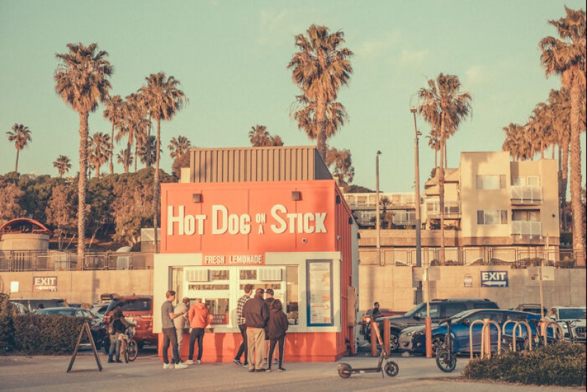 Tomé fotografías de ensueño del muelle de Santa Mónica en California