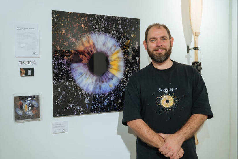 Tomé fotografías en primer plano de los iris del equipo paralímpico de GB para compartir lo que se necesita para ser un atleta de élite