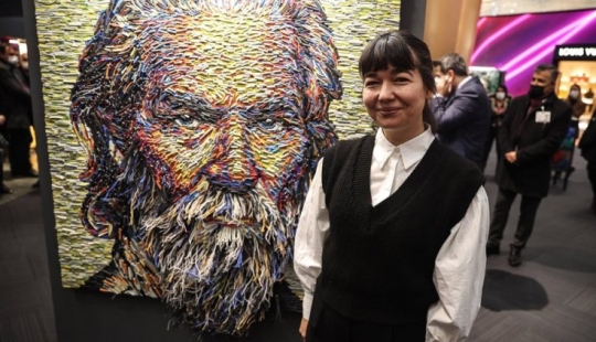 Trash masterpieces by Turkish artist Deniz Sagdych