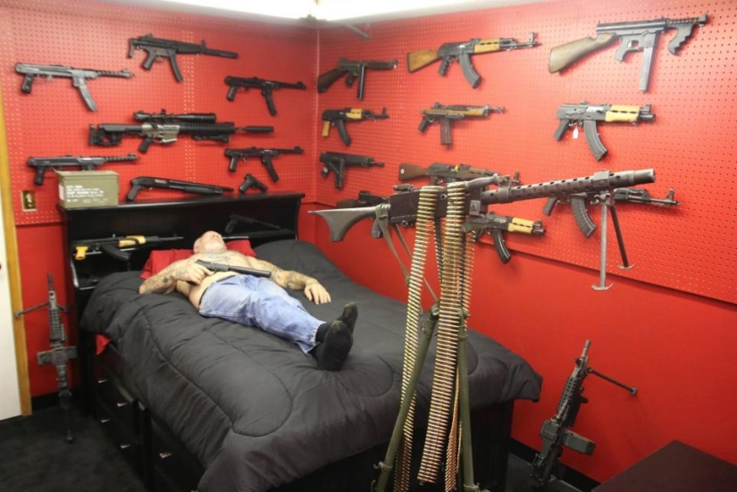 Un jubilado de Estados Unidos es el hombre más armado del planeta Un jubilado de Estados Unidos es el hombre más armado del planeta