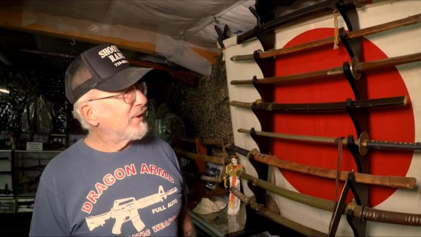 Un jubilado de Estados Unidos es el hombre más armado del planeta Un jubilado de Estados Unidos es el hombre más armado del planeta