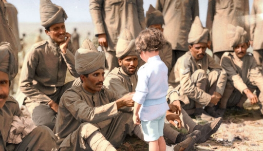 Unknown past, how color enlivens historical photos