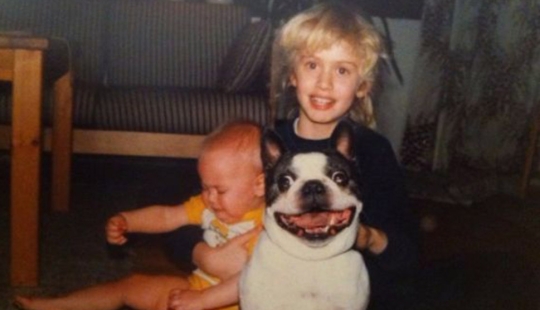 Very strange family photos with pets