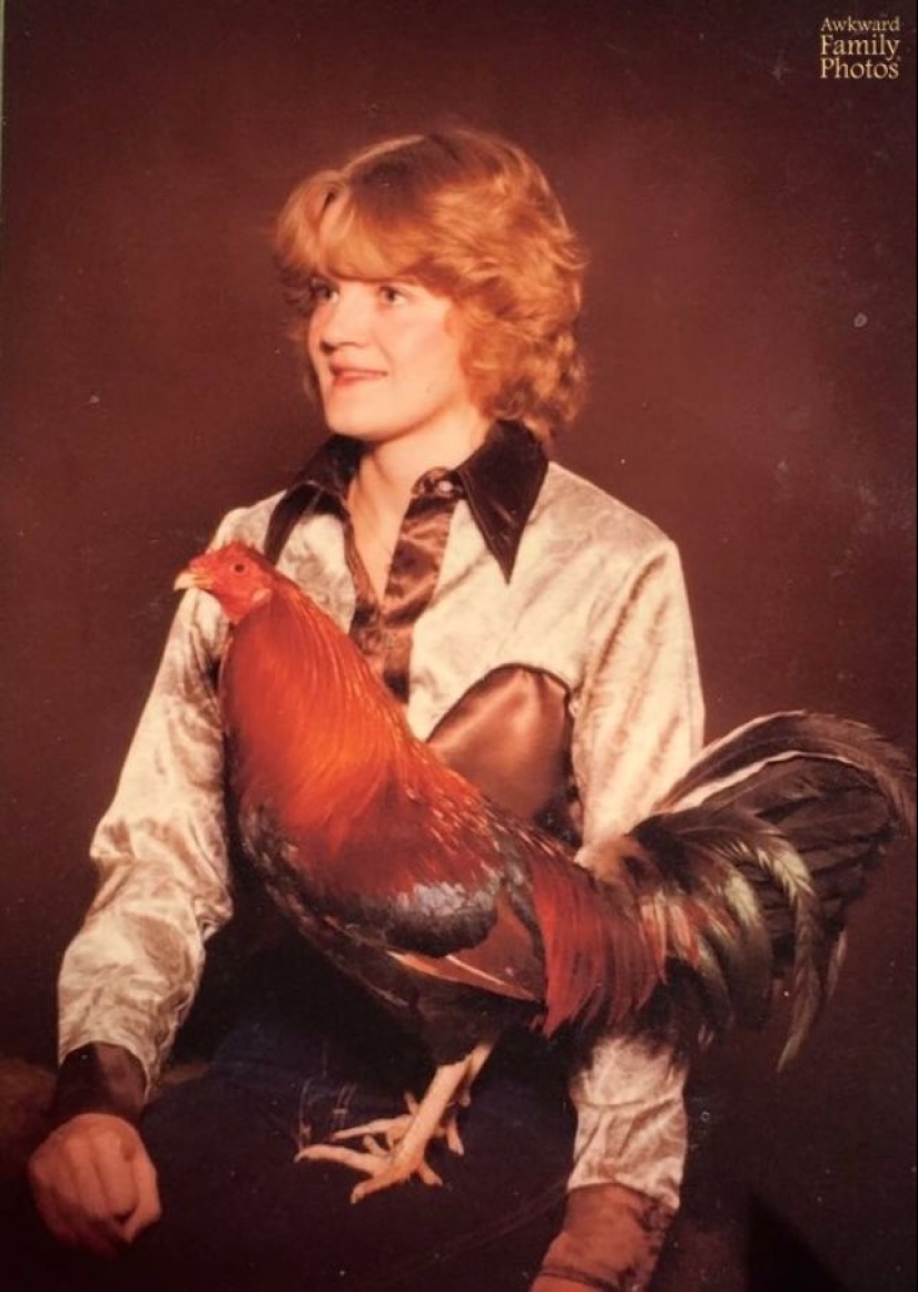 Very strange family photos with pets Very strange family photos with pets