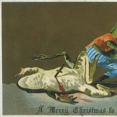 Victorian Christmas cards that will make you doubt the good intentions of the sender