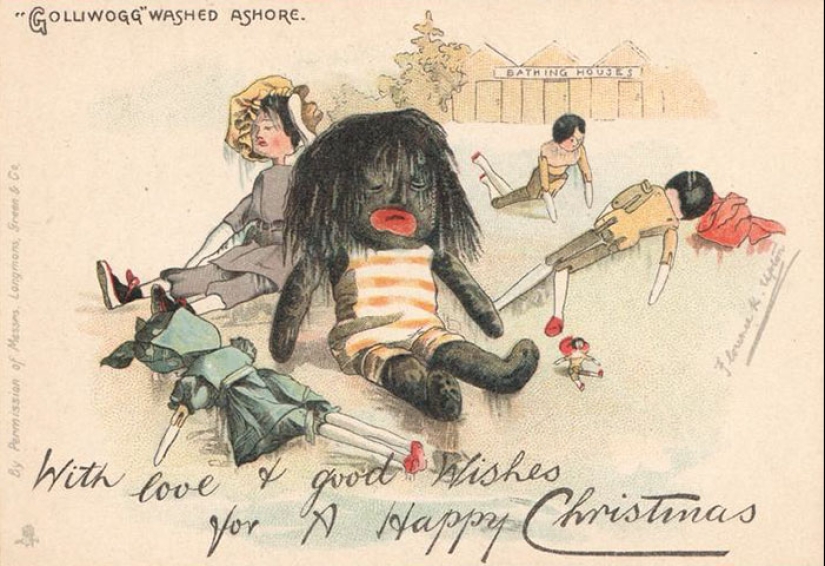 Victorian Christmas cards that will make you doubt the good intentions of the sender