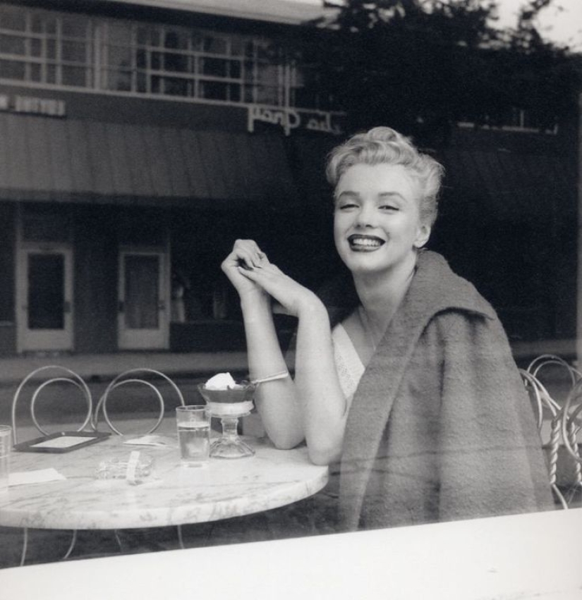 Vintage photos - celebrities and ice cream Vintage photos - celebrities and ice cream