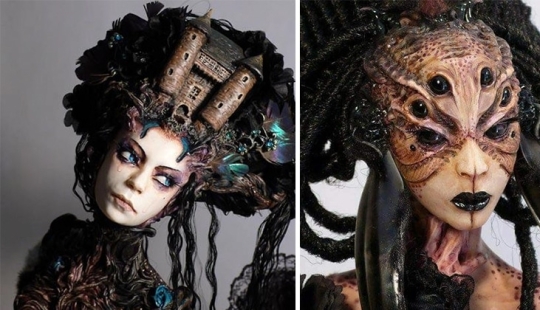 Virginie Ropar y sus esculturas" oscuras" Virginie Ropar y sus esculturas" oscuras"