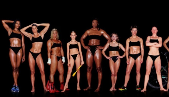 What do athletes&#39; bodies look like in different sports?