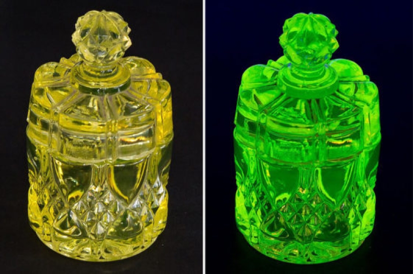 Why did they stop producing uranium glass Why did they stop producing uranium glass