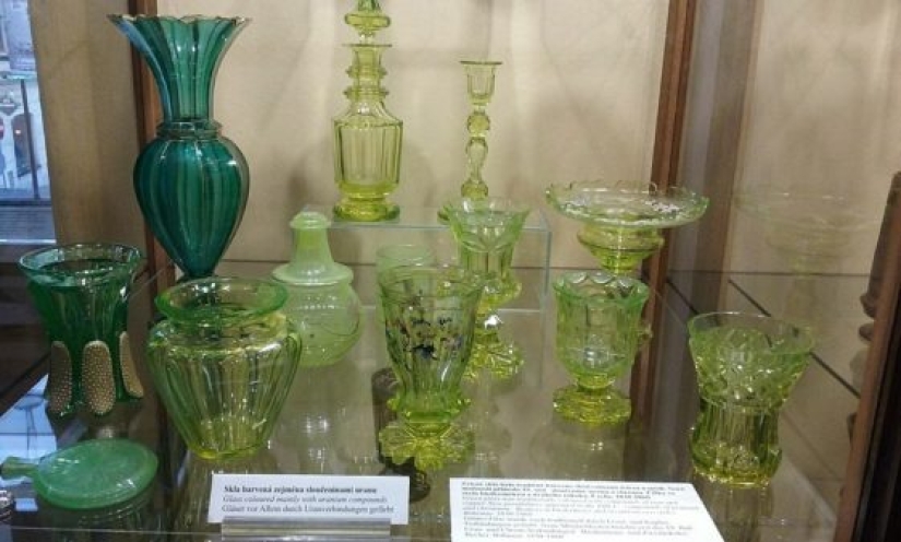 Why did they stop producing uranium glass Why did they stop producing uranium glass