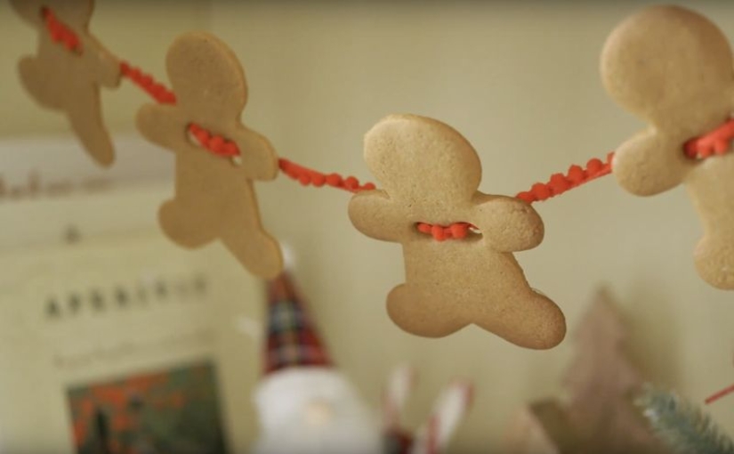 10 options for homemade garlands for the New Year