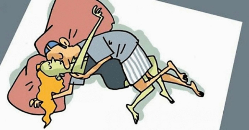 10 poses de sueño que caracterizan claramente la relación dentro de una pareja 10 poses de sueño que caracterizan claramente la relación dentro de una pareja